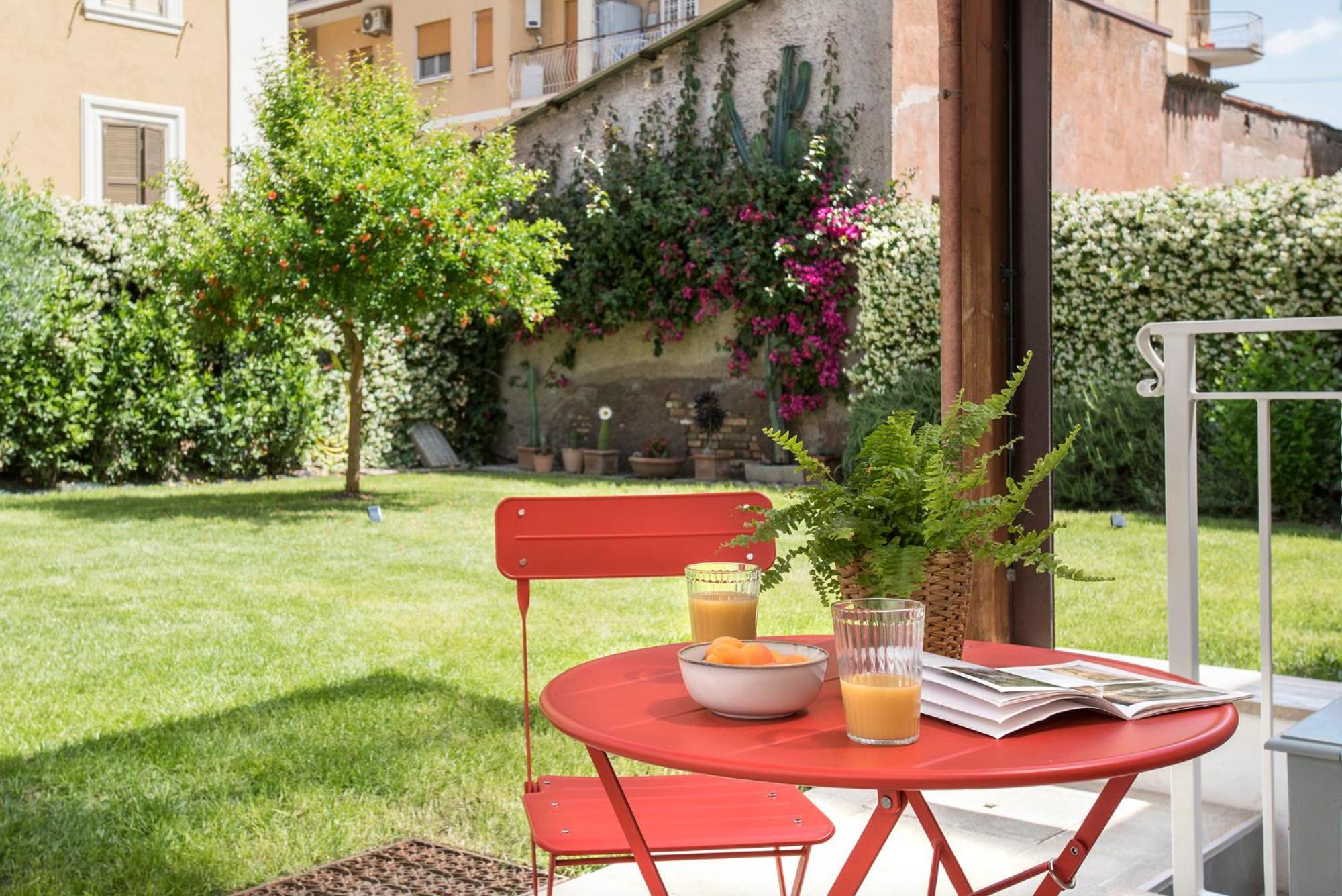 Giardino Al 9 Villa Rome Bagian luar foto